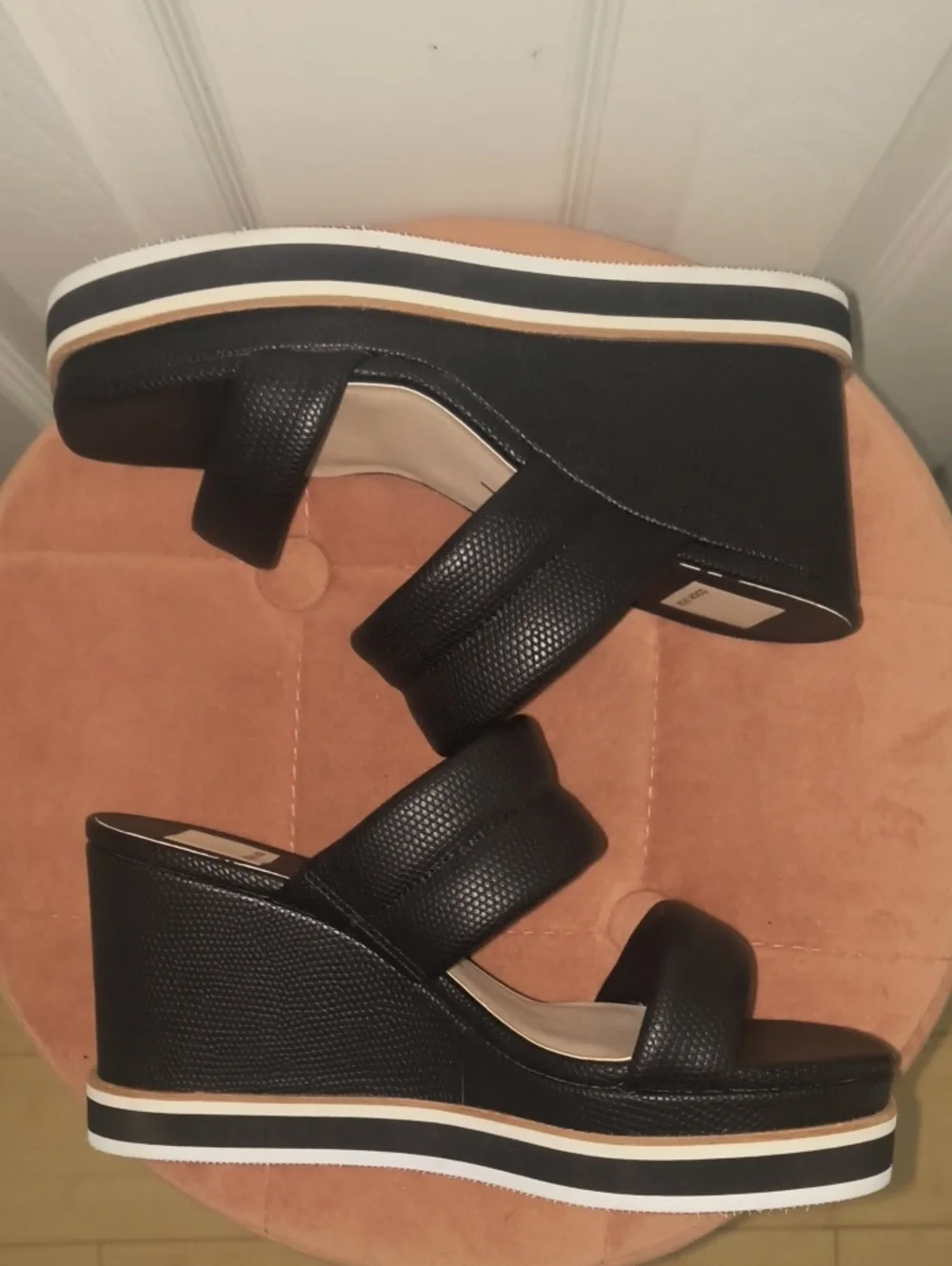 Dolce Vita Osiris Double-strap Platform Wedge NWOB
